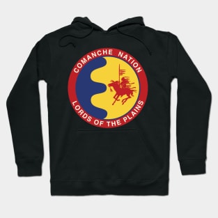 Comanche Nation Seal Lords Of The Plains Hoodie